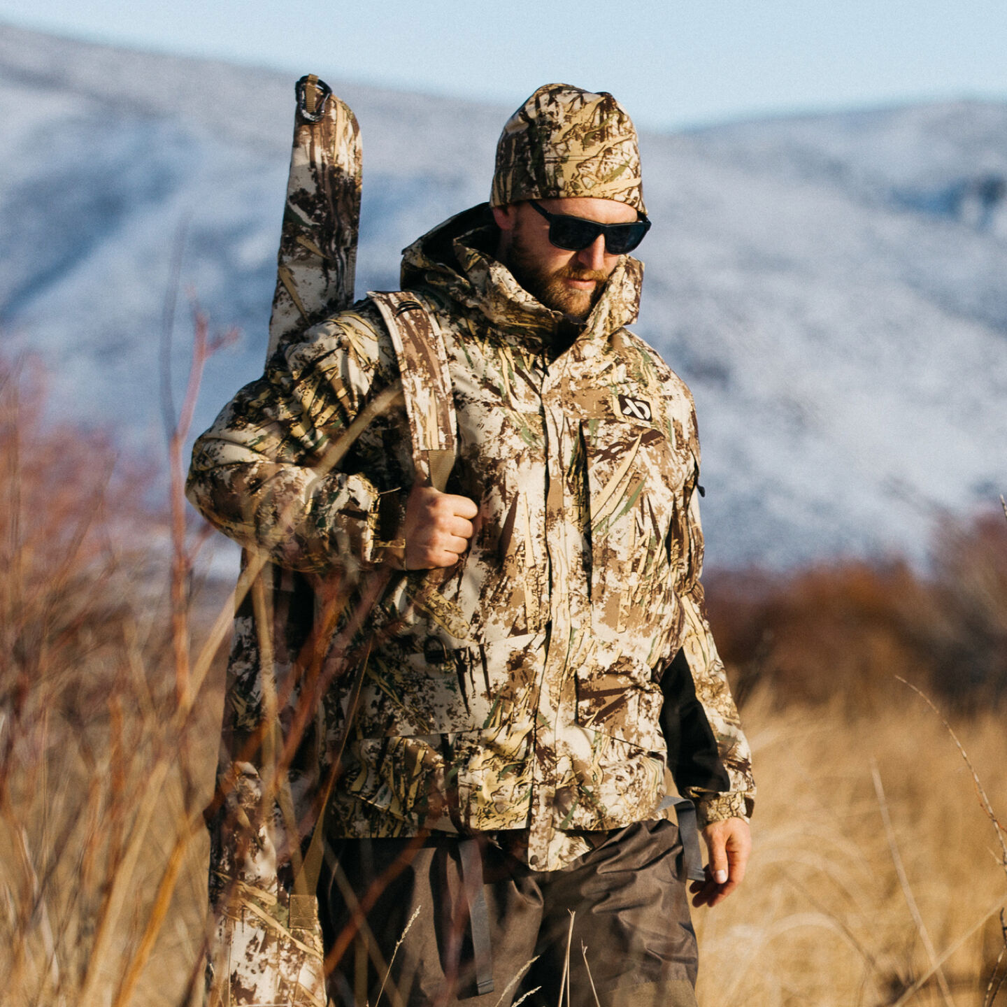 Tanglefree Panel Hunting Blind | First Lite Typha Camo