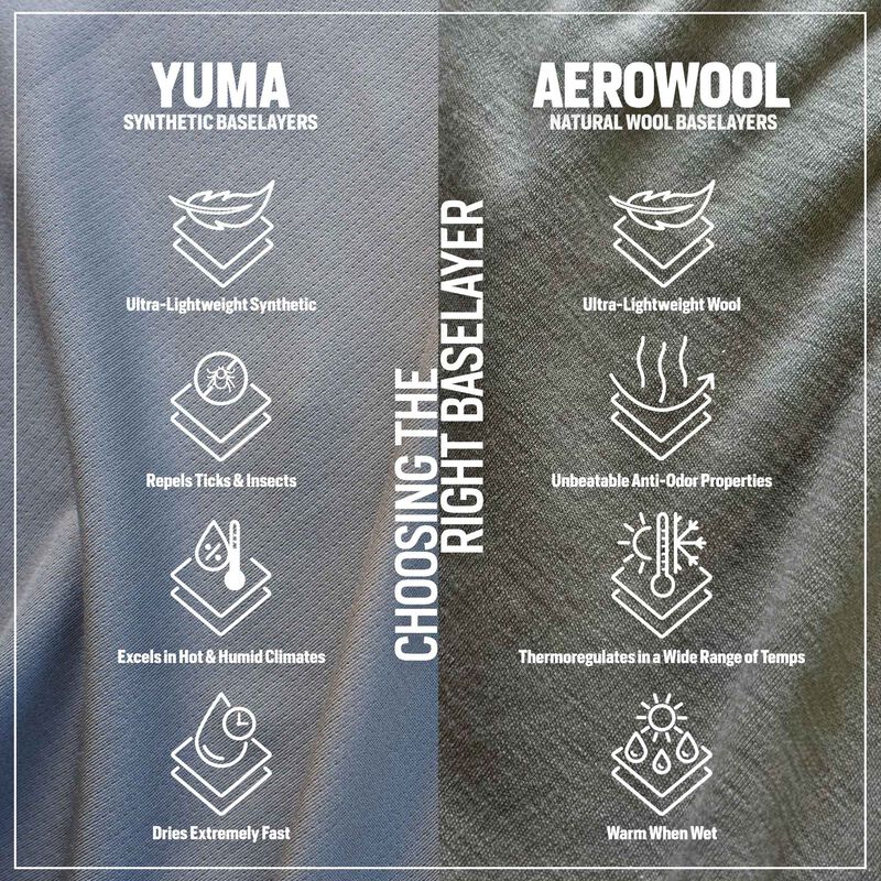 Men's Yuma Synthetic Short Sleeve Crew image number 5