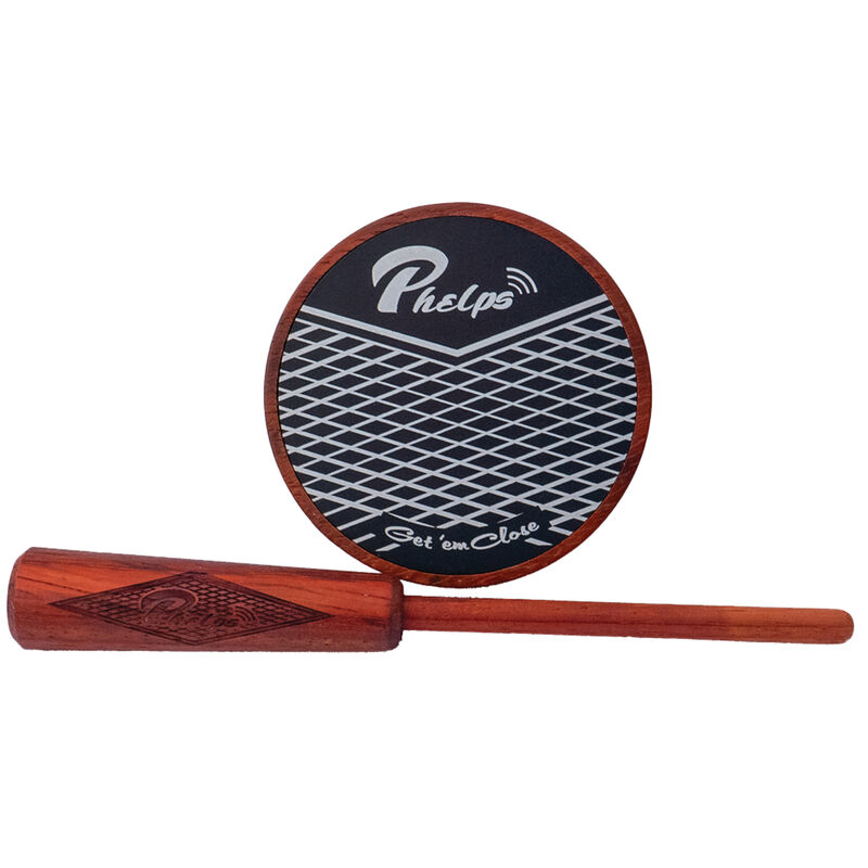 Phelps Padauk Pot - Aluminum Over Glass Turkey Pot Call image number 0