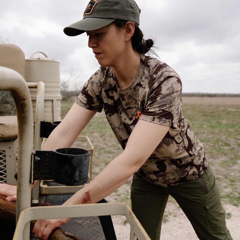Women's Yuma Synthetic Short Sleeve Crew image number 6