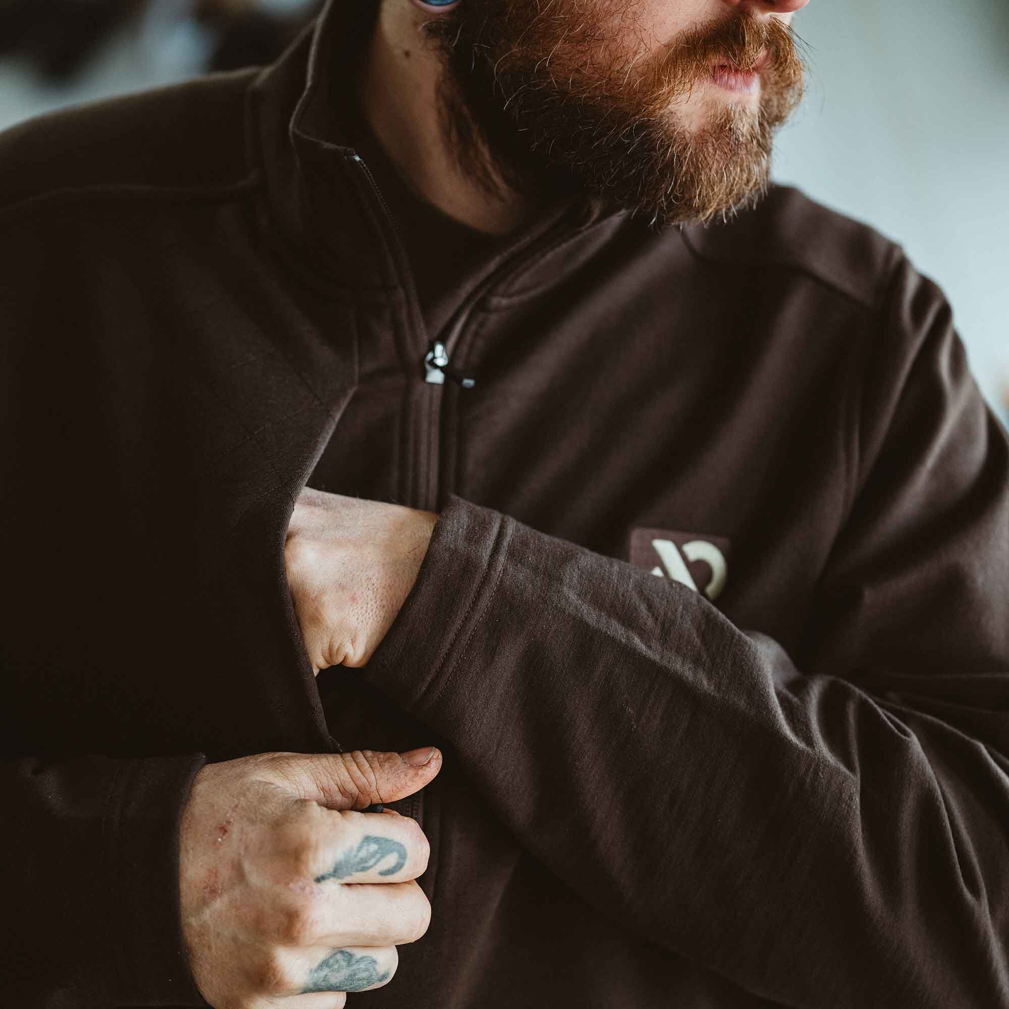 Men's Rugged Wool QZ | First Lite