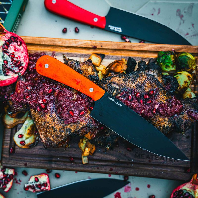 MeatEater x MKC MeatEater Edition Shedhorn Chef Knife image number 4
