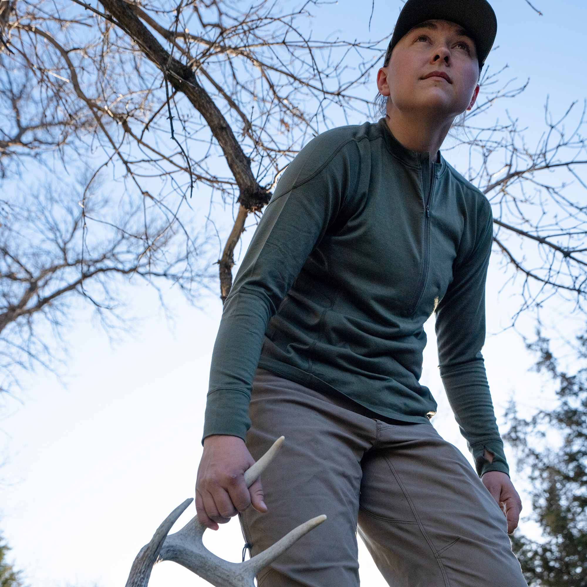Women's Wick Quarter Zip | First Lite