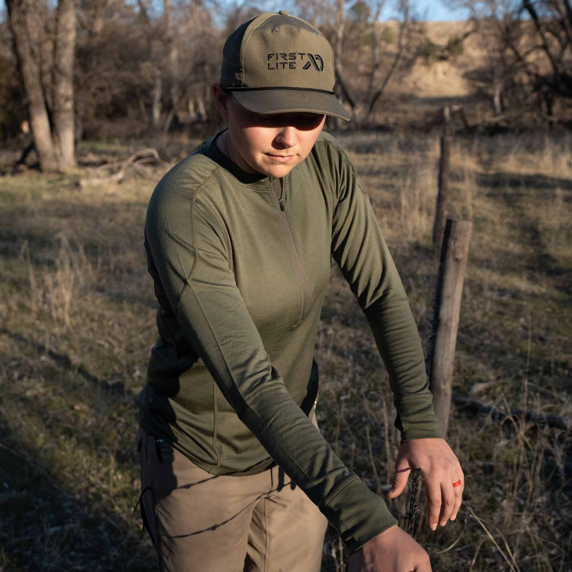 Women's Wick Quarter Zip | First Lite