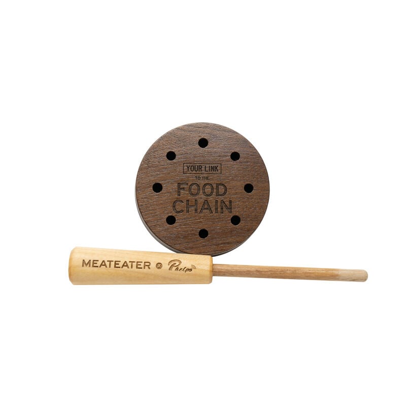 MeatEater X Phelps Crystal Over Slate Turkey Pot Call image number 1