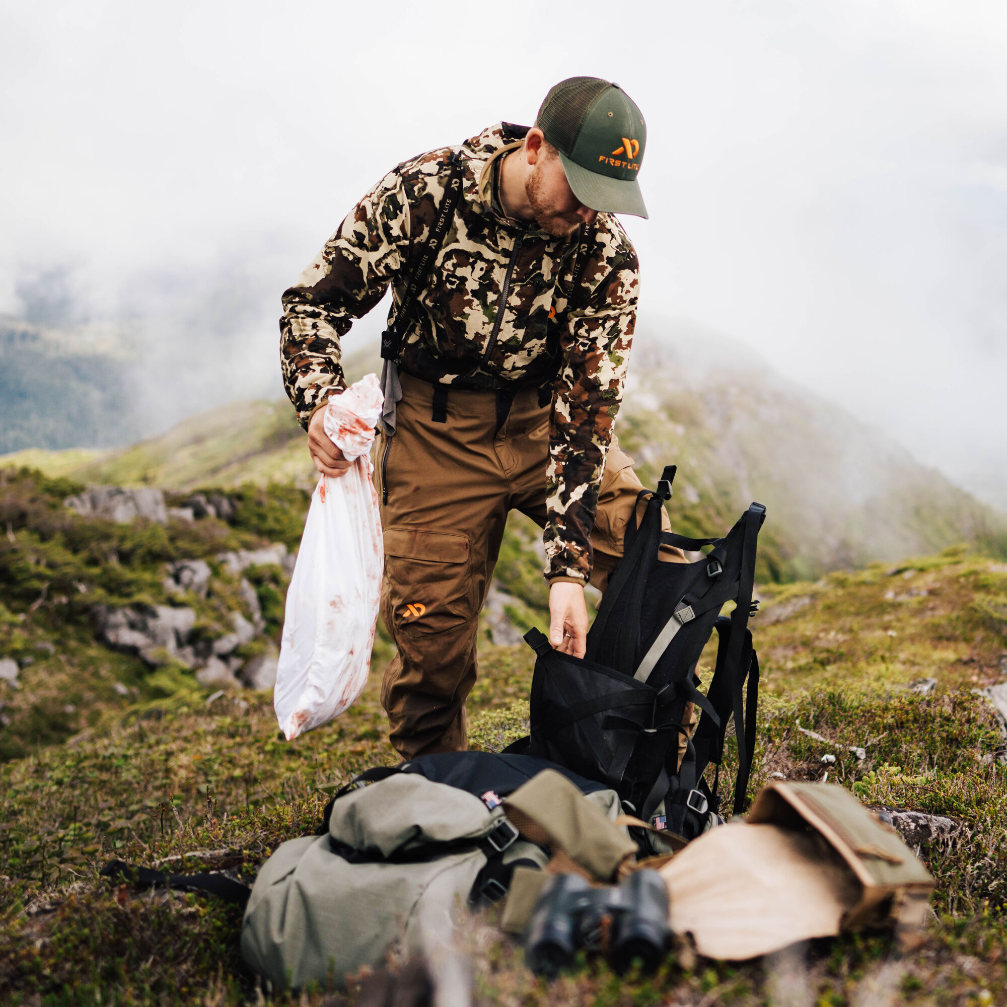 First lite waterproof pants top