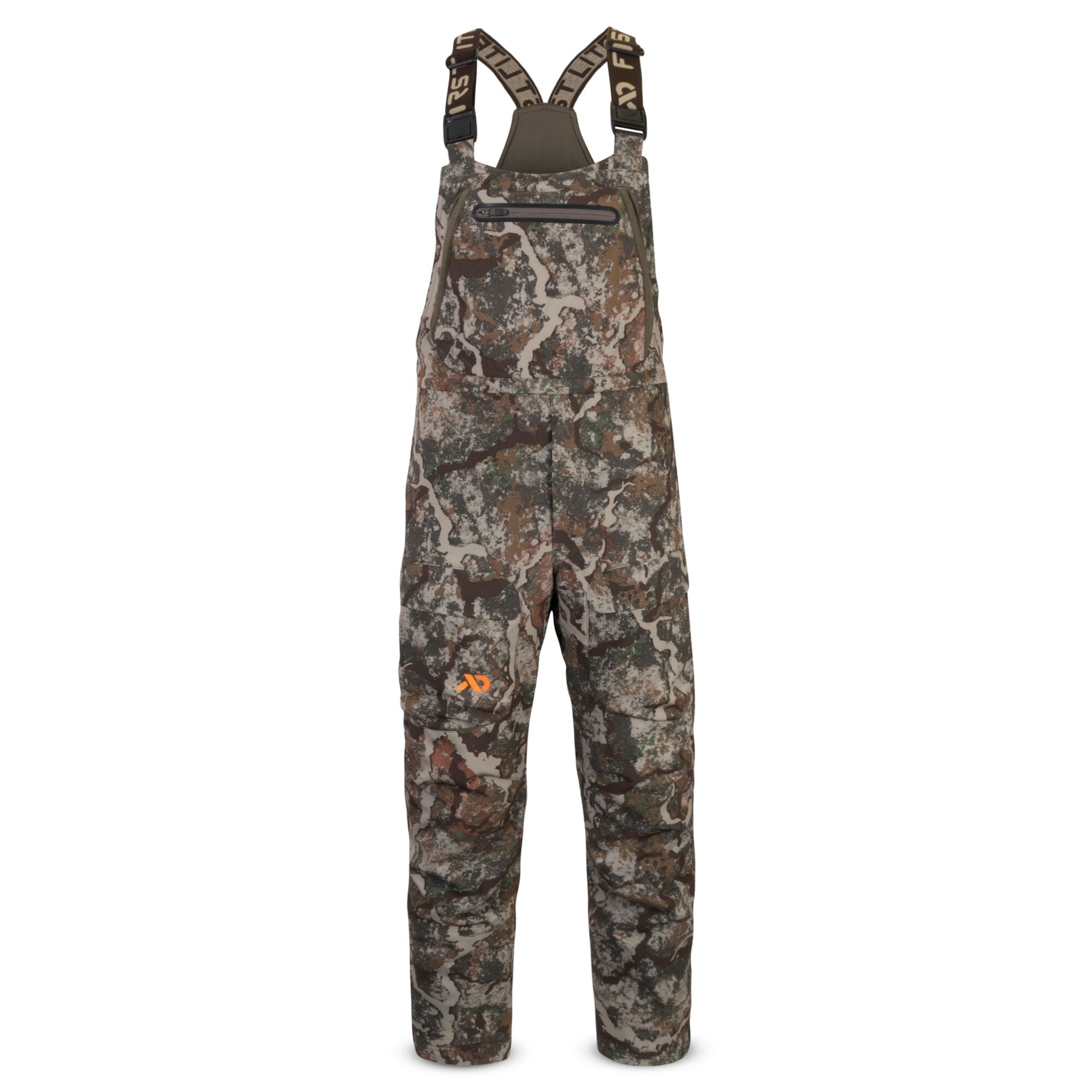 Camo hunting top bibs and jacket