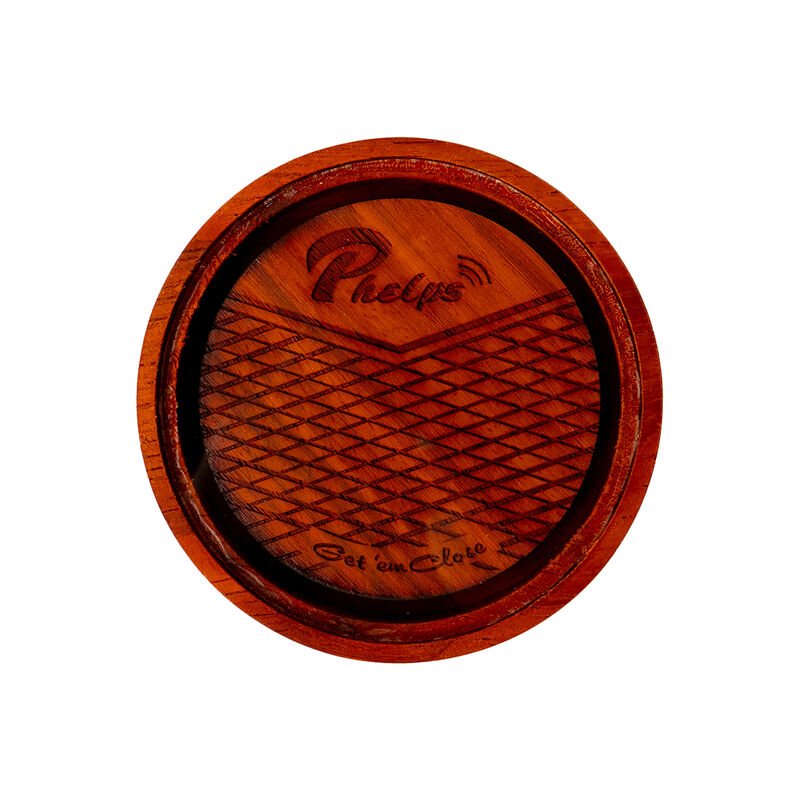Phelps Padauk Pot - Crystal Over Padauk Turkey Pot Call image number 2