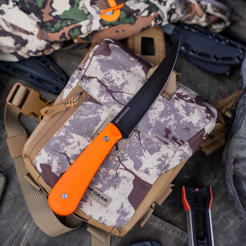 MeatEater x MKC MeatEater Edition Sawtooth Slicer Knife image number 5
