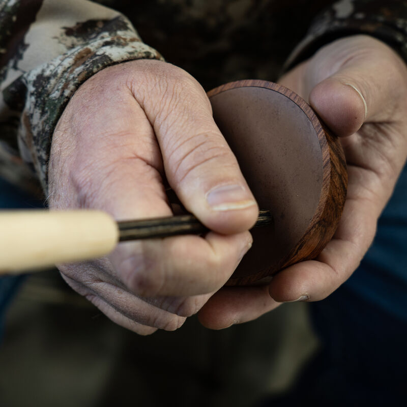 Morgenstern Signature Bubinga Red Slate Turkey Pot Call image number 6