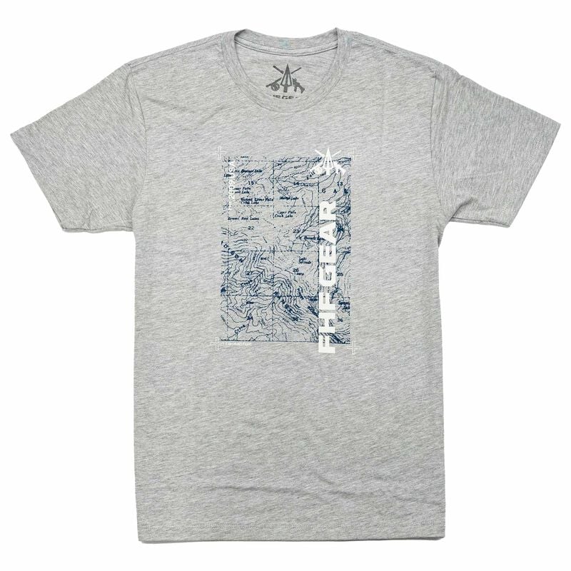 FHF Topo Map T-Shirt image number 0