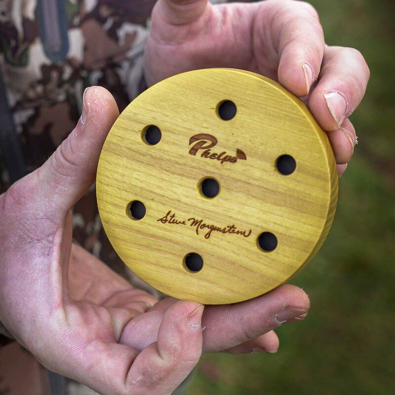 Morgenstern Signature Osage Orange Aluminum Over Slate Turkey Pot Call image number 3