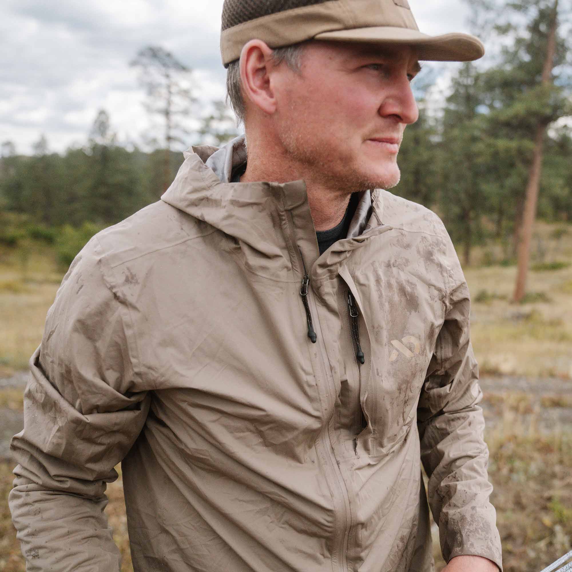 First lite rain jacket shop