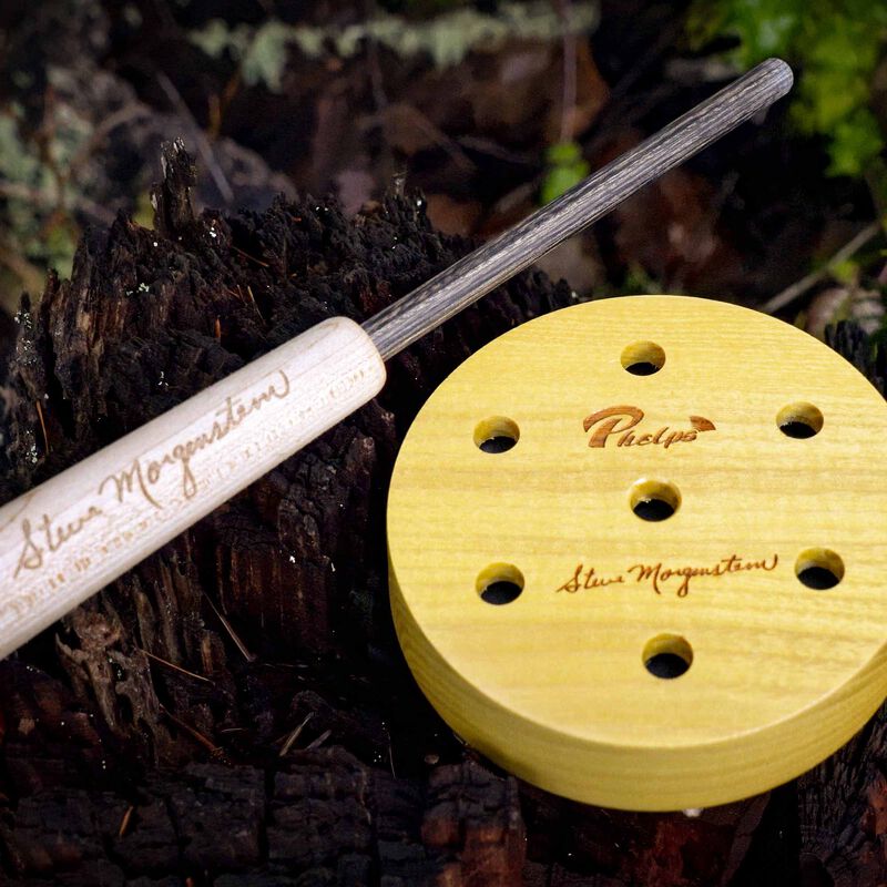 Morgenstern Signature Osage Orange Aluminum Over Slate Turkey Pot Call image number 2