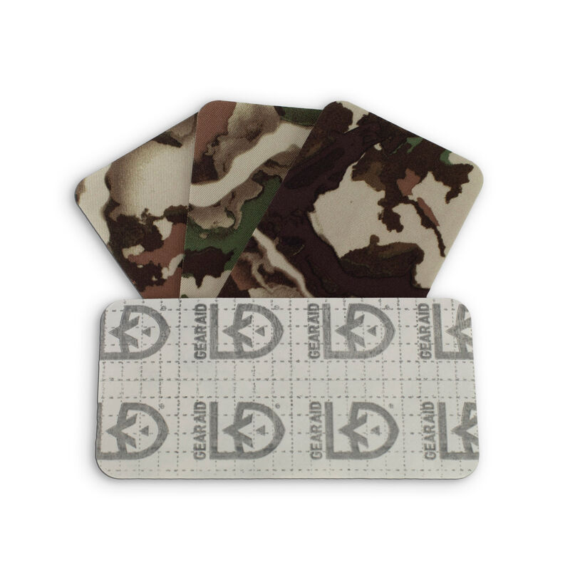 Pro-Fix Self-Adhesive Down Jacket Repair Patches - Light Gray 