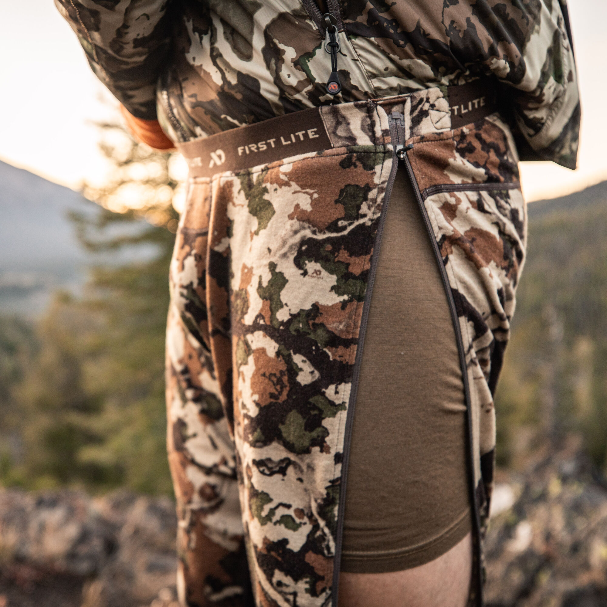 Camouflage long johns outlet