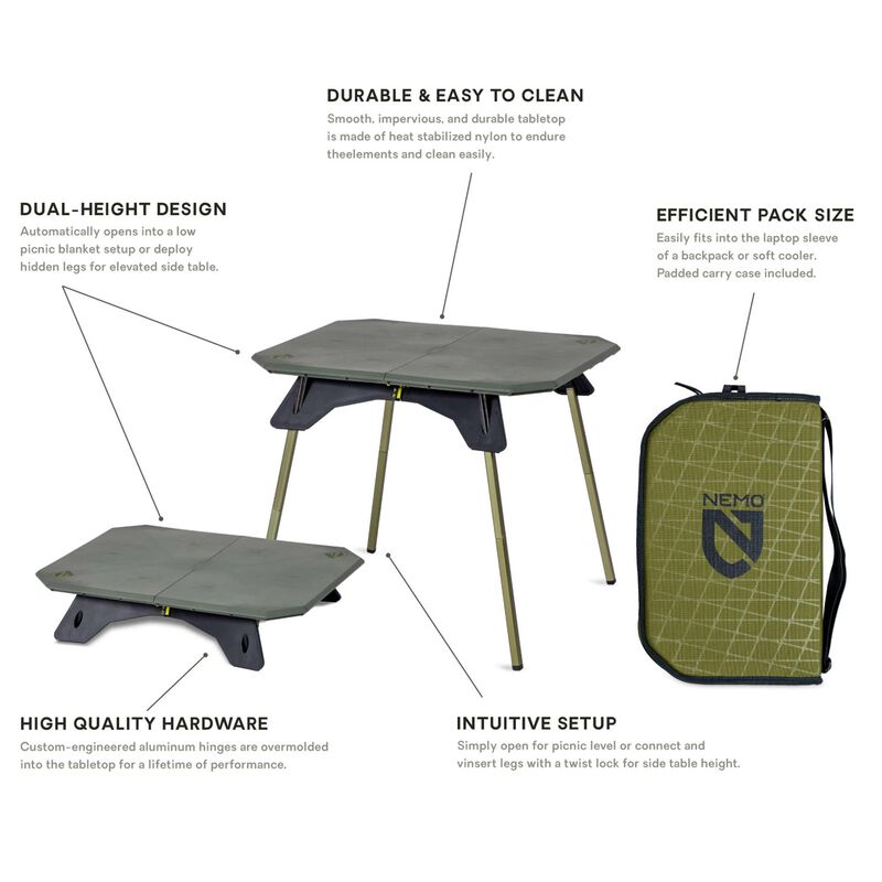 NEMO Moonlander Dual-Height Table image number 4