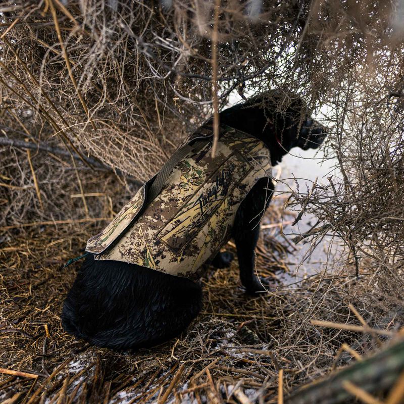 Tanglefree Dog Hunting Vest | First Lite Typha Camo | Size XL