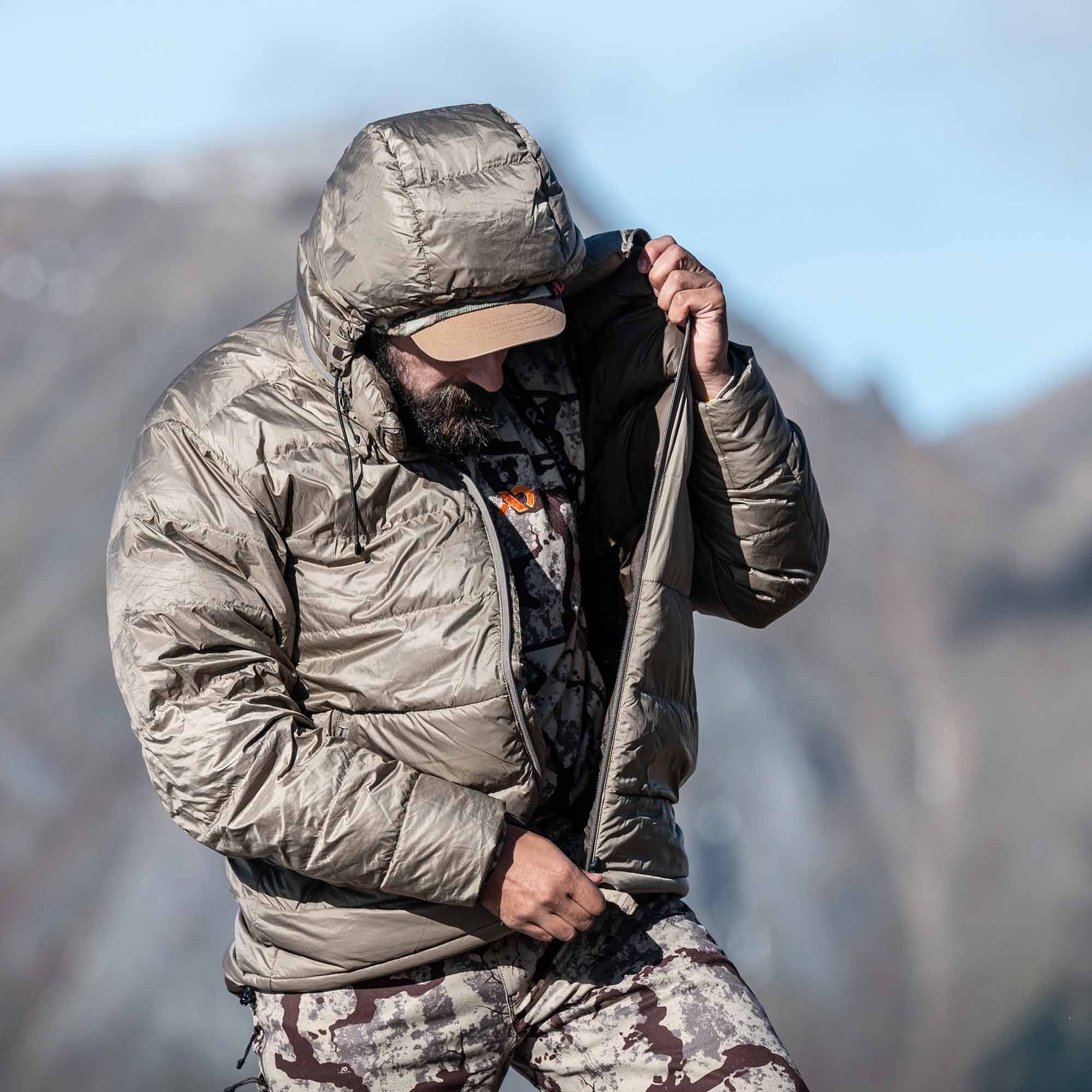 Packable Insulation First Lite Technical Hunting Clothing and