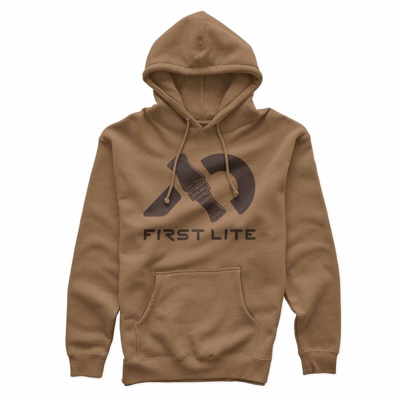 Duck Call Logo Heavyweight Hoody image number 0