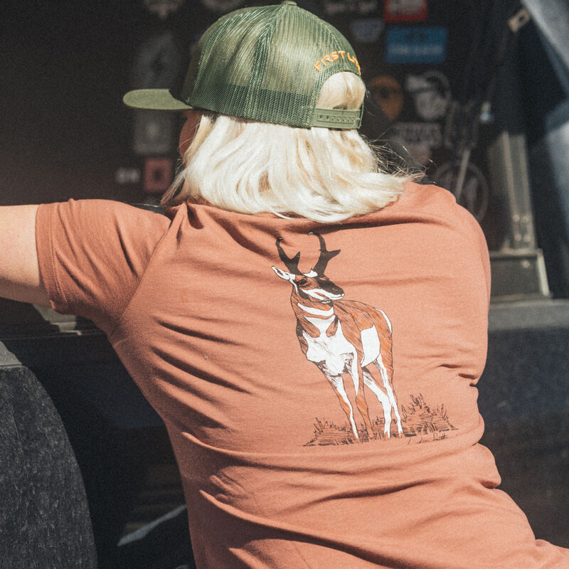 Women's Lydia Smith Speed Goat Tee Shirt image number 2