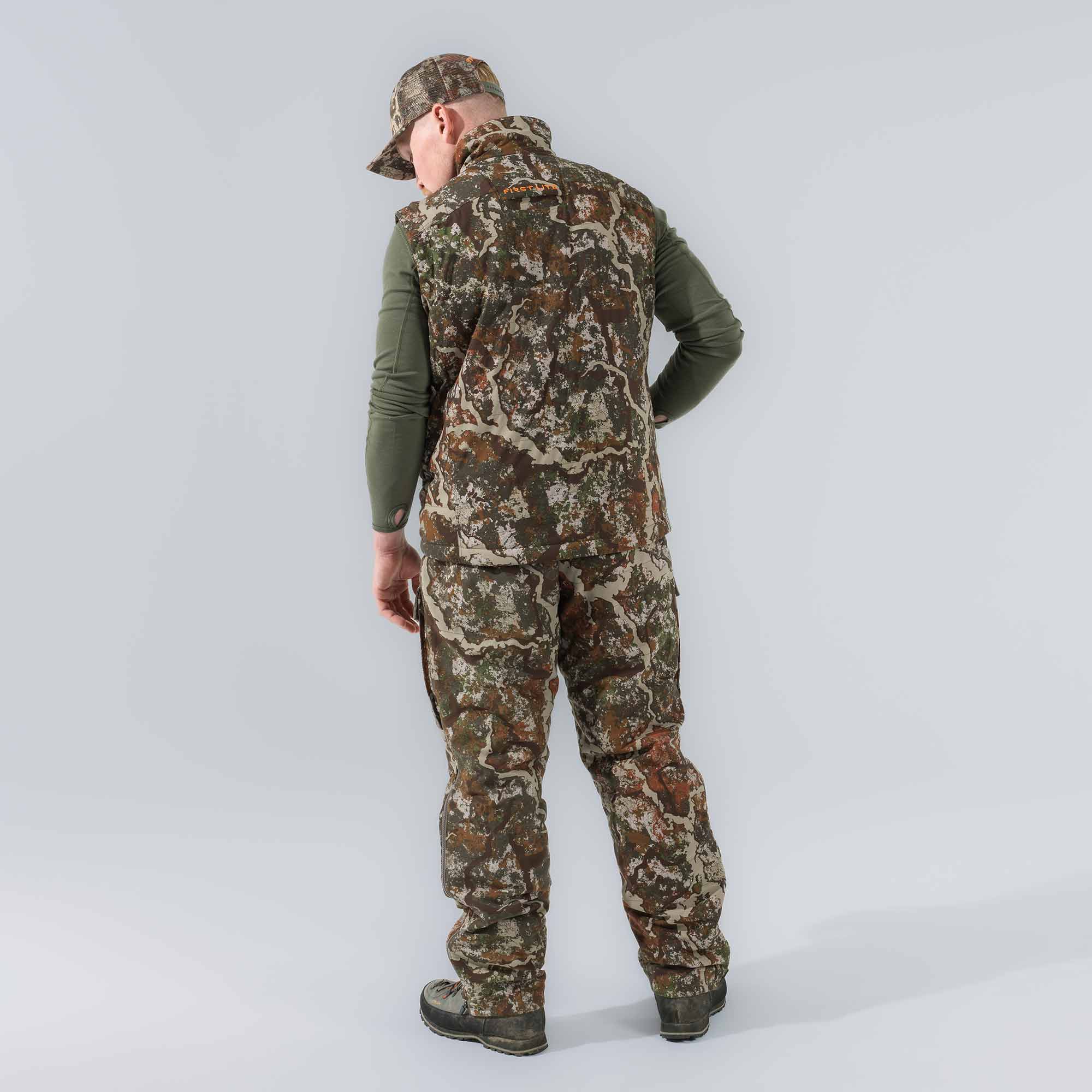 Rkwins Big and Tall Cargo Vest for Men Zip Up Tactical Vest